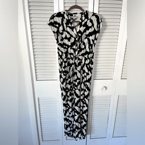 Black and White Print Jumper